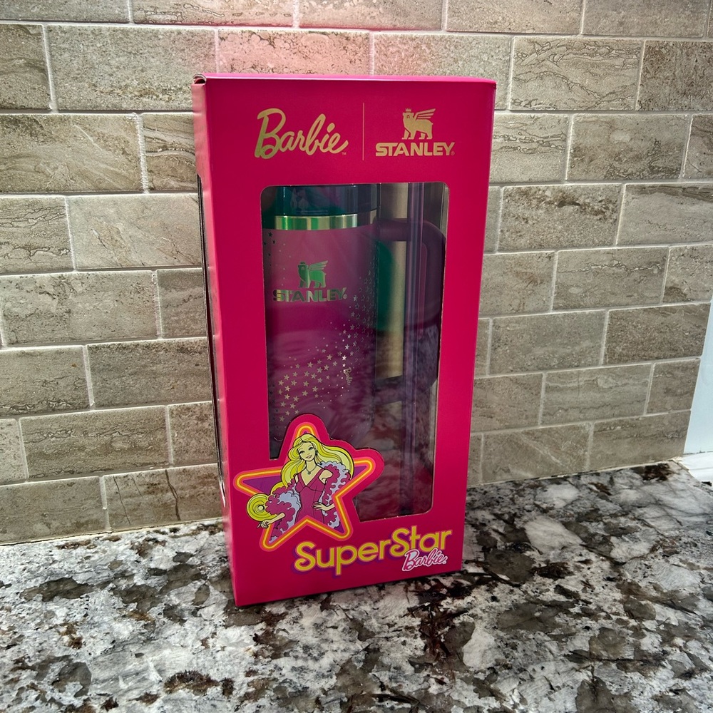 Mattel Barbie x Stanley Pink Quencher Tumbler